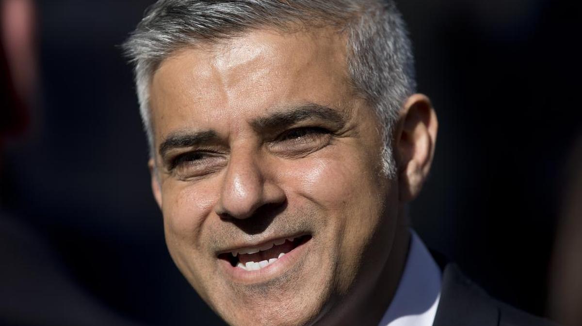 London’s new Mayor Sadiq Khan said he’d be banned from entering the U.S. under a President Trump.