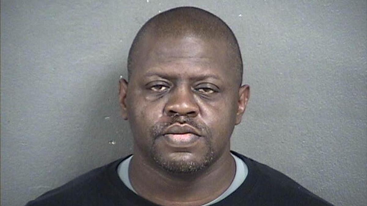 This file photo provided by Wyandotte County Detention Center shows Michael A. Jones. Jones made his first court appearance Monday, Nov. 30, 2015, on child abuse charges that were filed after police responded to an armed disturbance that led them to discover human remains at a barn on his property.