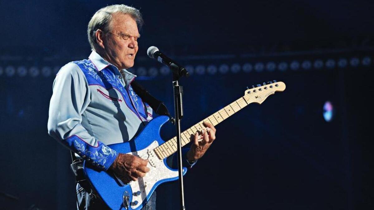 Glen Campbell performs at LP Field during the 2012 CMA Music Festival on June 07, 2012, in Nashville, Tenn.