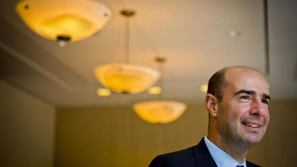 Eugene Scalia, shown in 2012, this week called conspiracy theories about the death of his father, Supreme Court Justice Antonin Scalia, a ‘hurtful distraction’ to his family.