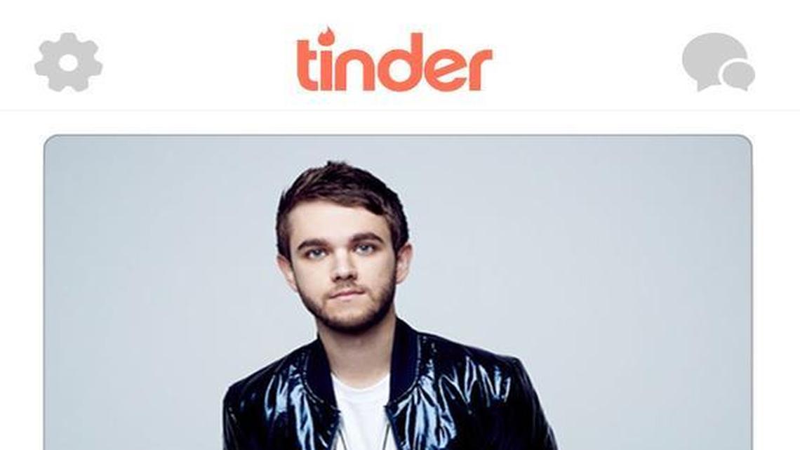 A Tinder profile for musician Zedd. More musicians seeking to connect with fans are using Tinder, but after next week teens won’t be – the dating app is discontinuing accounts for anyone under 18.