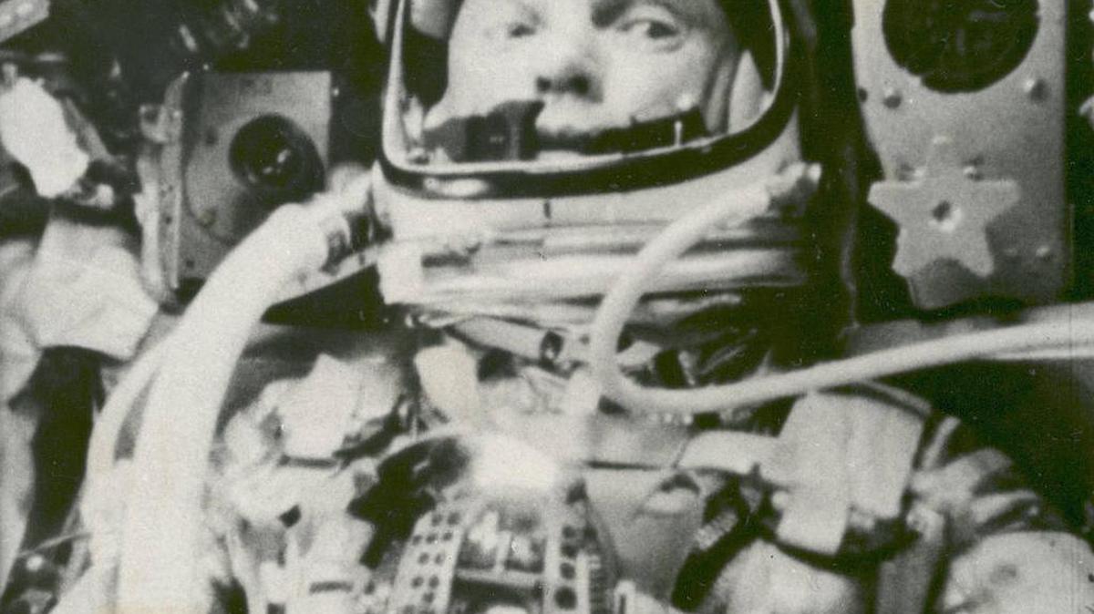 Astronaut John Glenn was in a state of weightlessness traveling at 17,500 mph as this picture was taken. And, still, NASA had yet to figure out a good way for he and other astronauts to poop in their suits.
