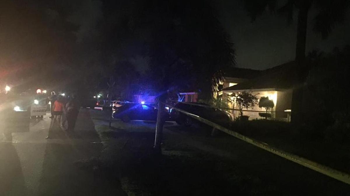 A young man in Martin County was hospitalized after deputies say he stabbed three people, two fatally, and bit off chunks off one man’s face.