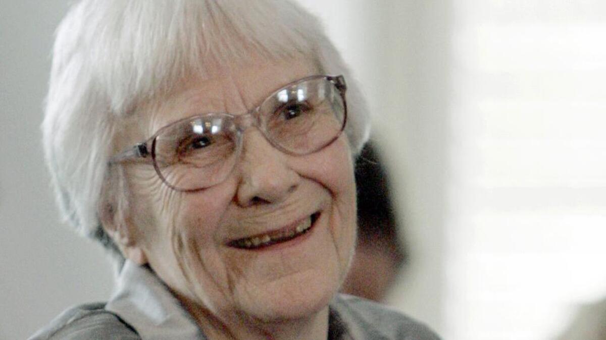 Author Harper Lee in a 2007 photo.
