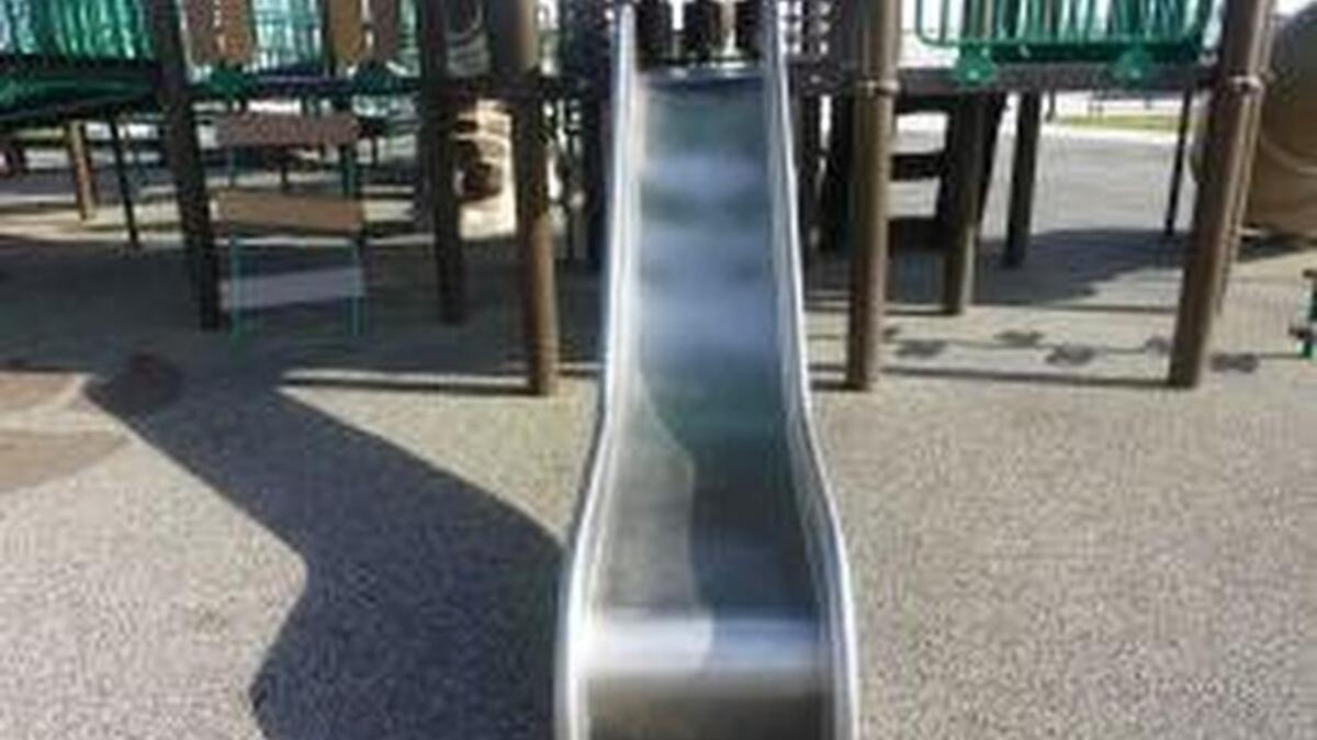 A lightning single bedway slide shown in a recall alert from the U.S. Consumer Product Safety Commission.