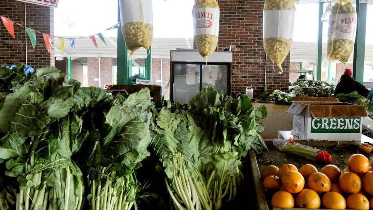 Collard greens are an integral part of a traditional Southern New Year's Day meal.