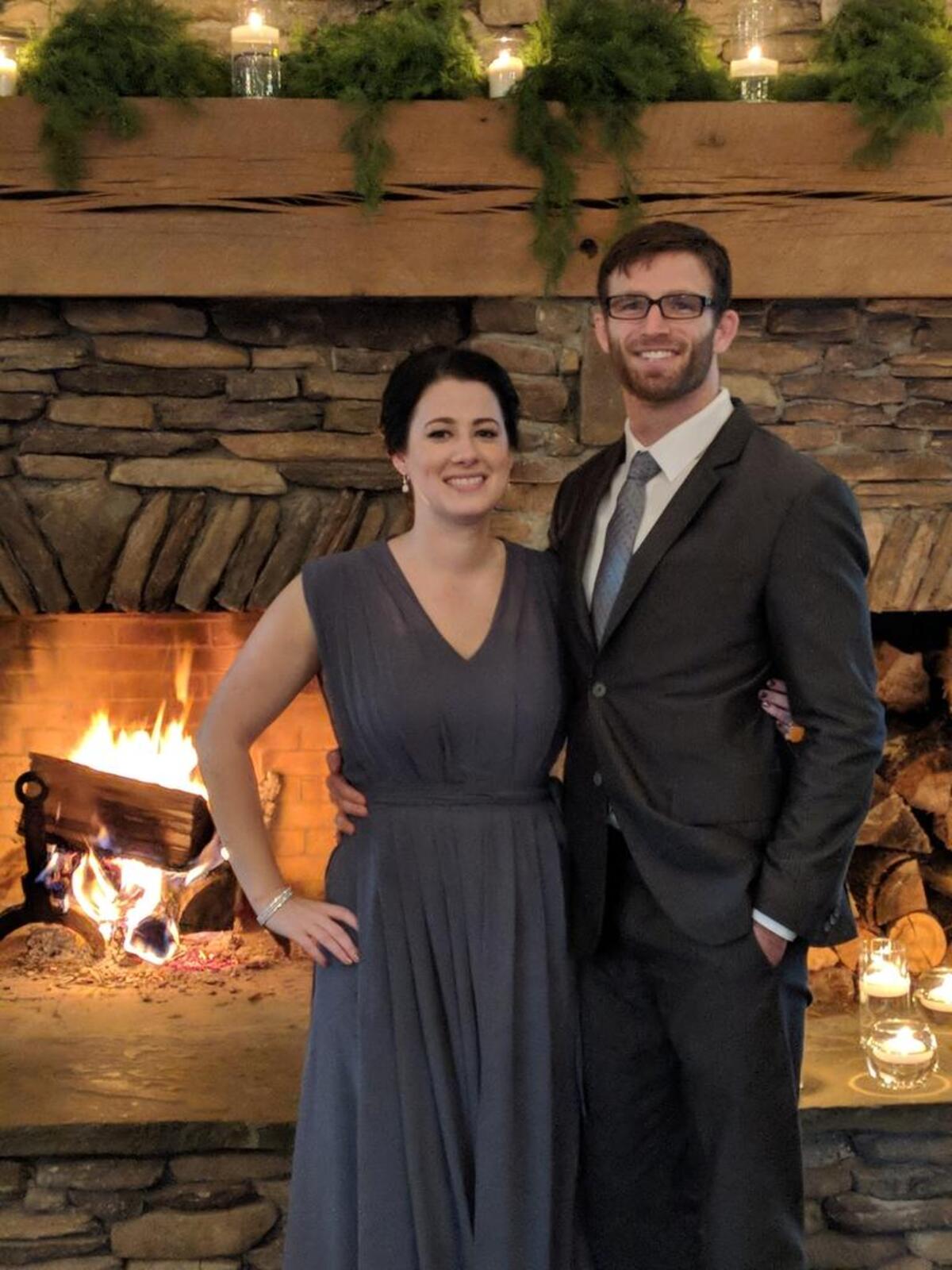 Kara and Jordan Rinaldi in a photograph taken in October.