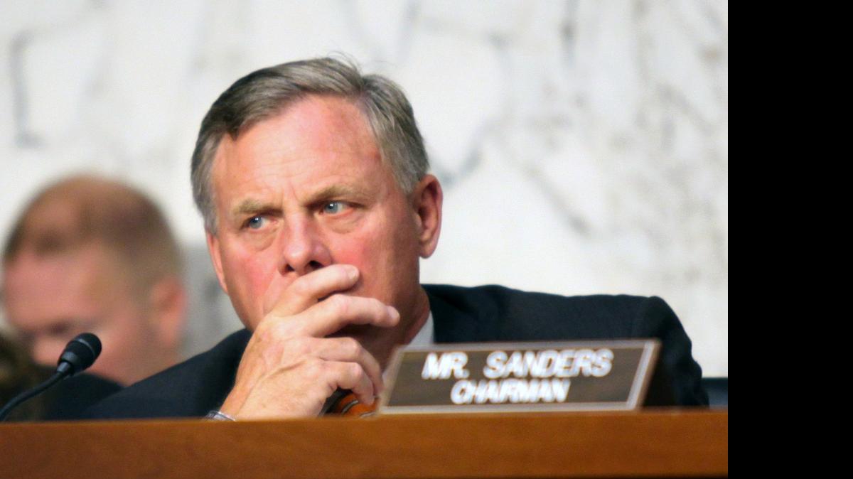 
Senate Intelligence Committee Chairman Sen. Richard Burr, R-N.C. listens on Capitol Hill in Washington on Sept. 9, 2014. 
