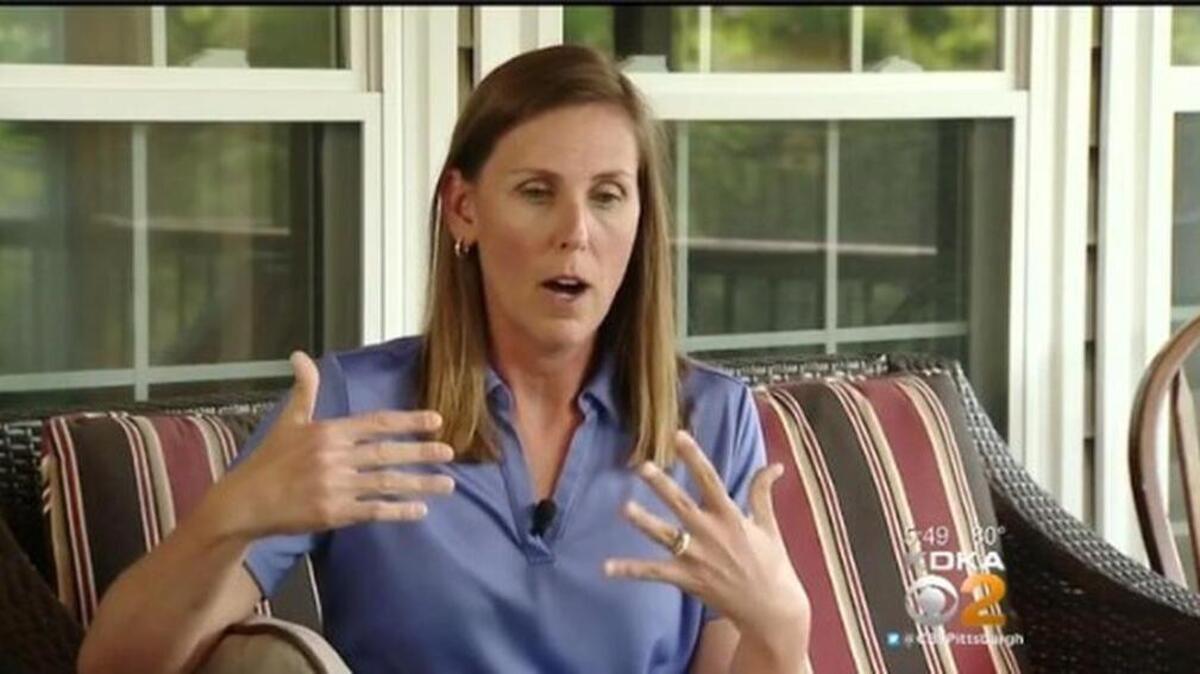 Stacy Hurt of Pittsburgh describes her ordeal to KDKA-TV.