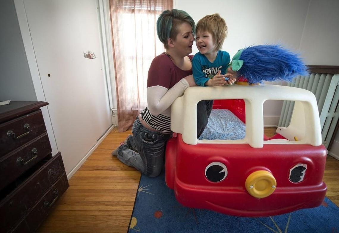 Brittany Koerselman of Sheldon, Iowa, regrets marrying at 15 in Missouri, but does not regret getting pregnant, loving her ex-husband, Jeremie Rook, or having her son, Jax, soon to turn 4. “I love being a mom,” she said.