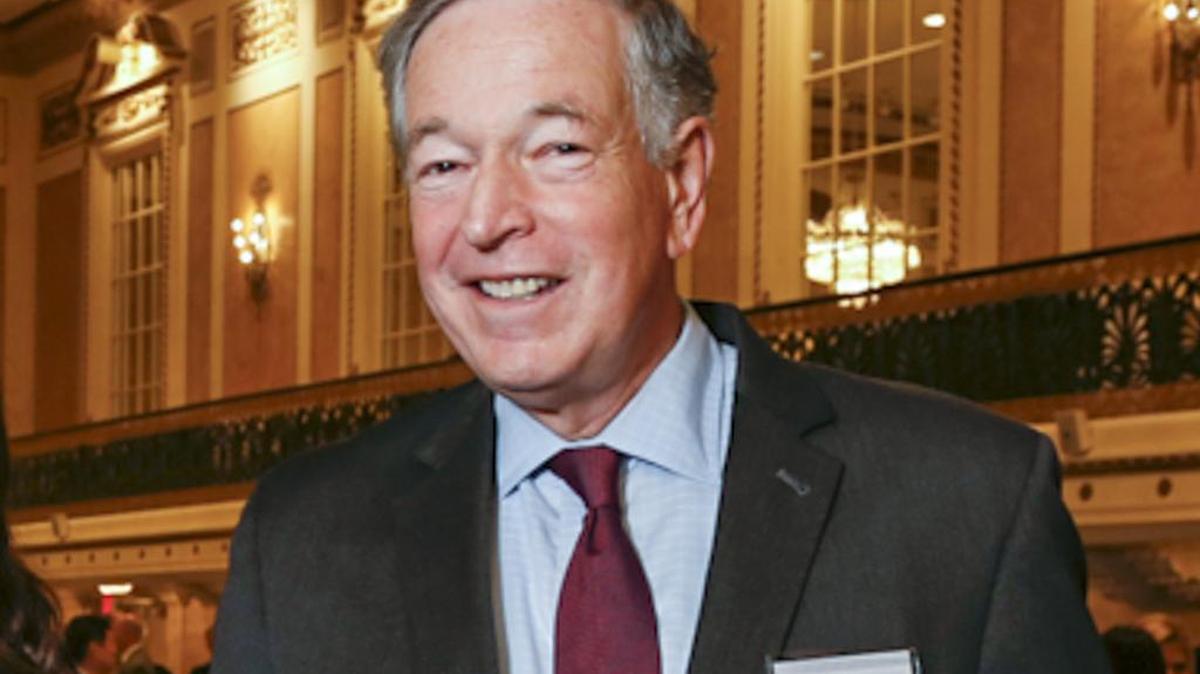
Hedge fund founder Thomas Gilbert Sr., shown in 2014, was killed in his Manhattan home in January. His son, accused of slaying his father in a dispute over his allowance, has been found unfit to stand trial.

