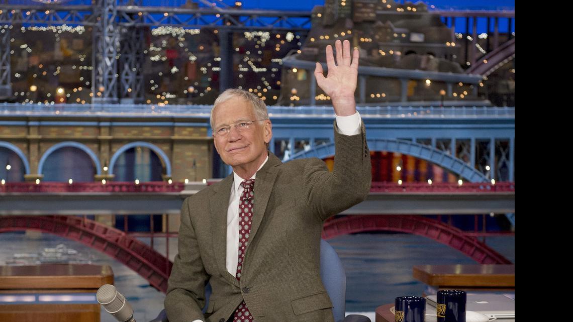 
David Letterman signs off Wednesday night after 33 years and 6,028 broadcasts of his late-night show. 
