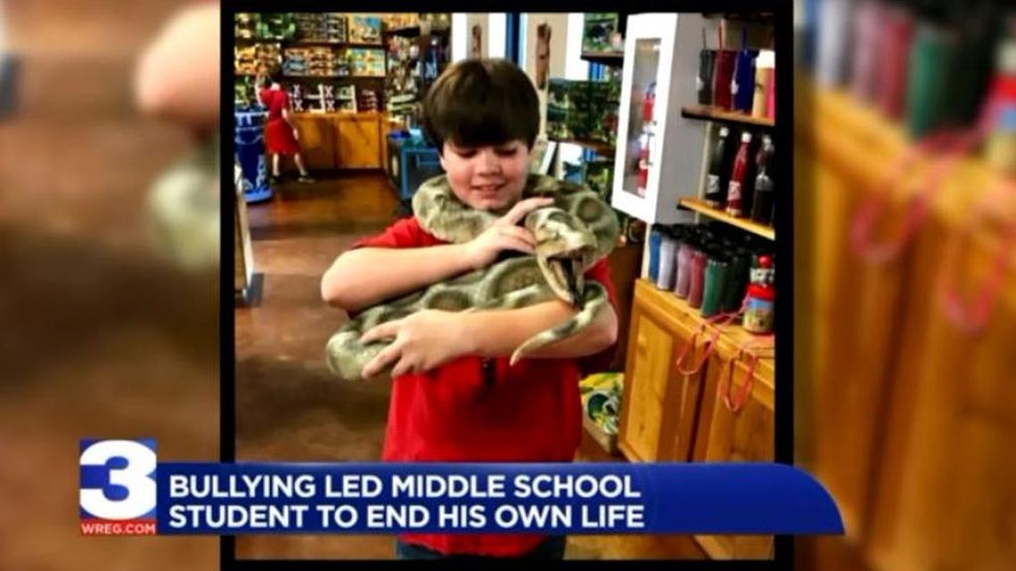 Andy Leach, 12, loved the outdoors, but took his own life on March 6 after being bullied over his sexual orientation, his father says.