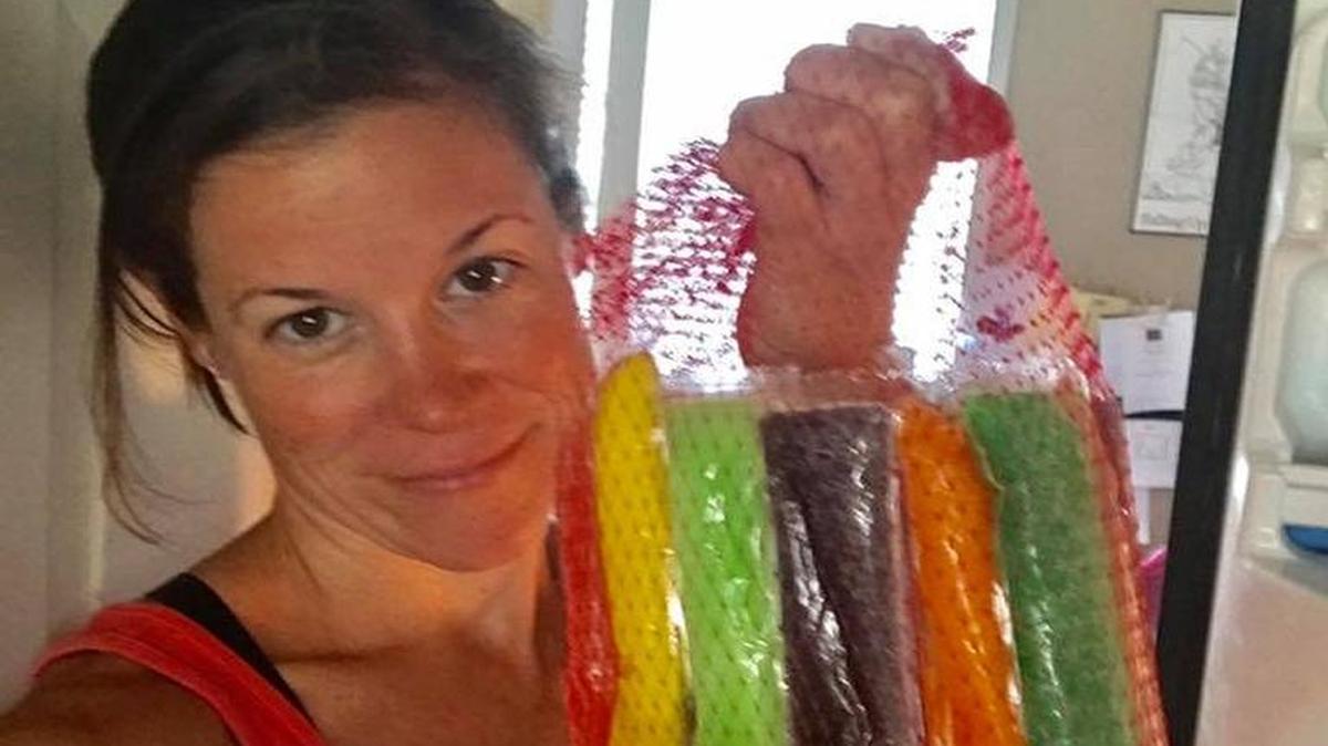 On her Facebook post, Karen Johnson wrote, “I have friends who are super organic, chemical free, and dye free. My kids sometimes eat popsicles for breakfast. The cheap kind that are 50 for $2.00. Are either of us better than the other? Nope.”