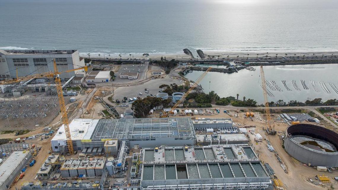 The Carlsbad Desalination Plant in Carlsbad, Calif., April 10, 2015. A number of California’s coastal cities are studying desalinization to solve their water woes — this facility will produce about 50 million gallons of drinking water a day.
