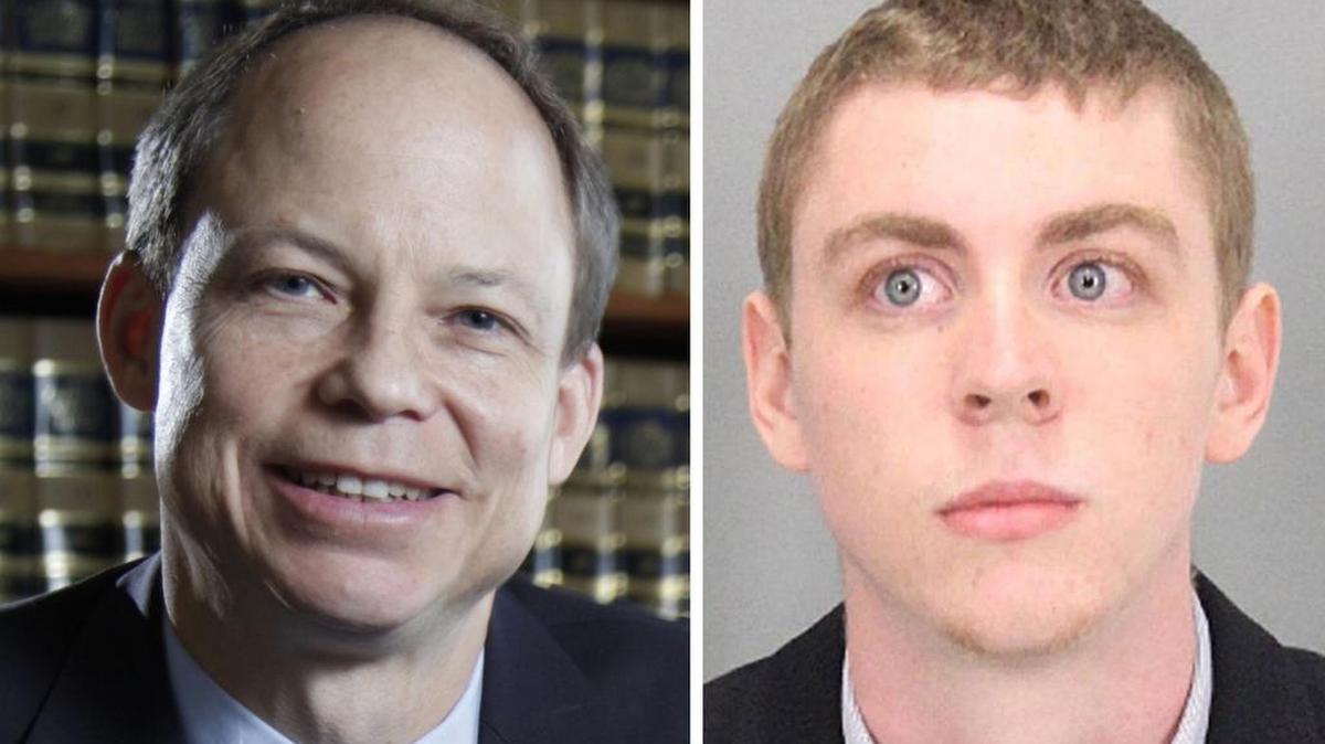 Judge Aaron Persky, left, said “a prison sentence would have a severe impact” on Brock Turner, right. So, even though Turner was convicted of three felony sexual assault charges, Persky sentenced him to only six months in county jail.
