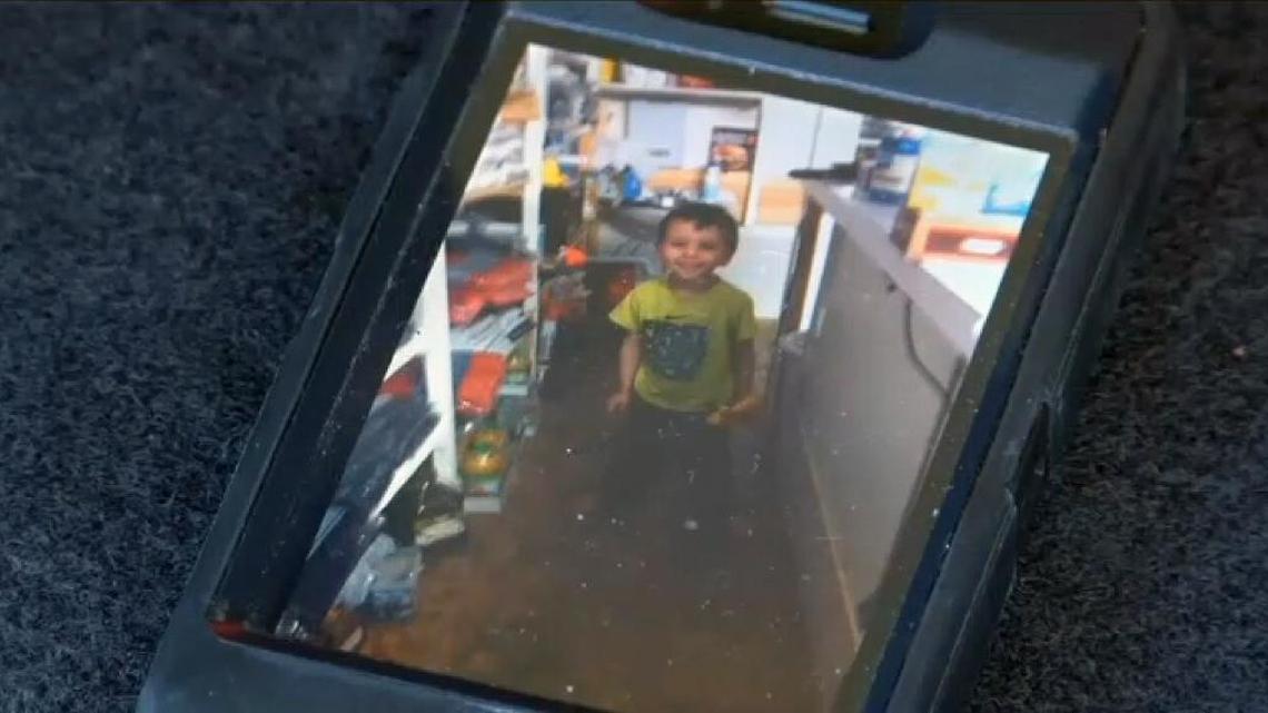 A photograph of Manal Abdelaziz taken at the store where he accidentally shot himself in Lumberton, N.C.