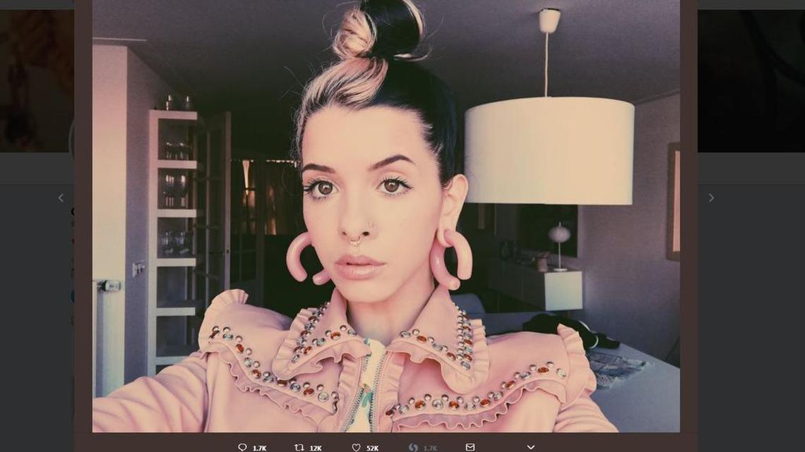 Former contestant on “The Voice” Melanie Martinez.