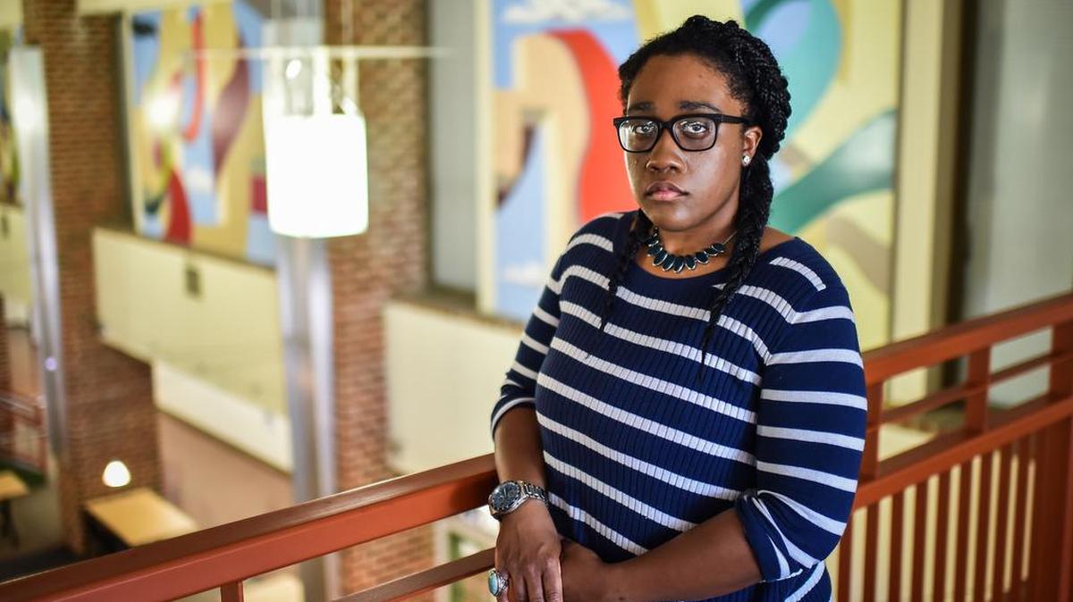Stacy Nelson, now 22, was assigned to write a letter to a former neo-Nazi in a criminal justice class at George Mason University - an assignment that made her uneasy. Her grandparents had been attacked by the Ku Klux Klan.
