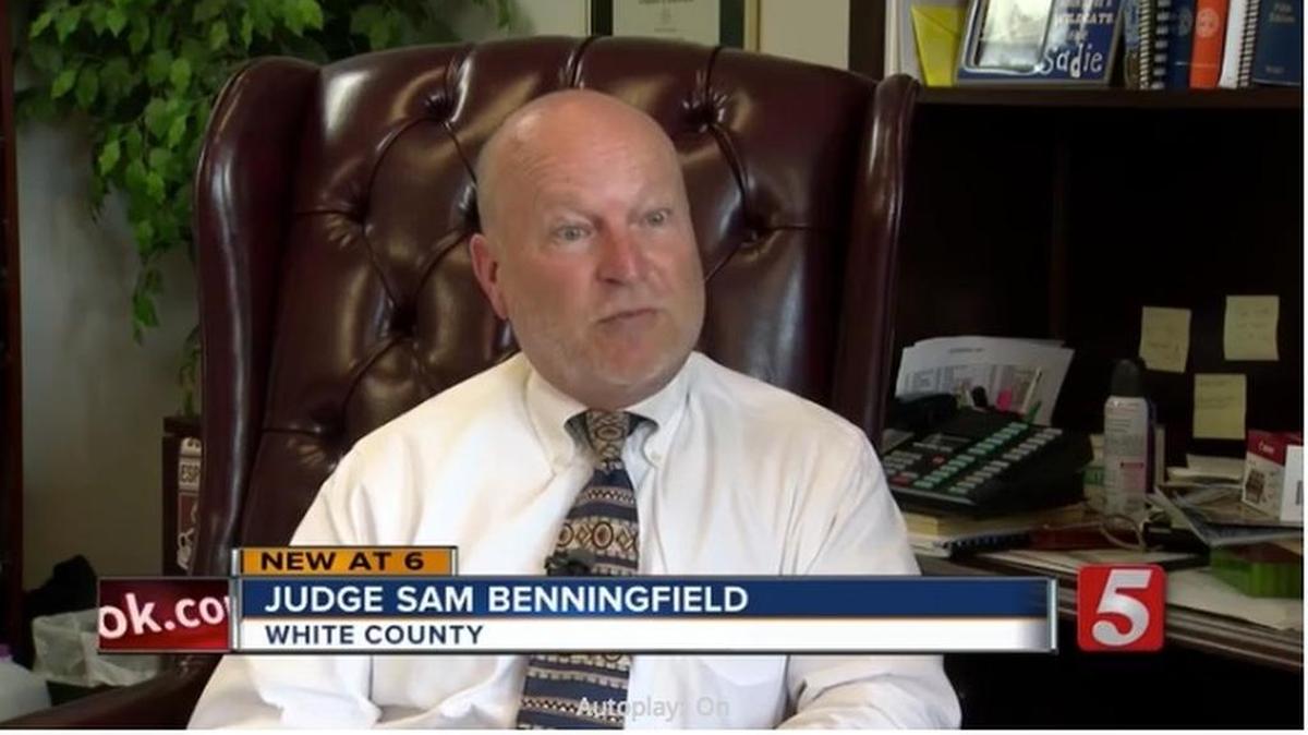 Tennessee Judge Sam Benningfield.