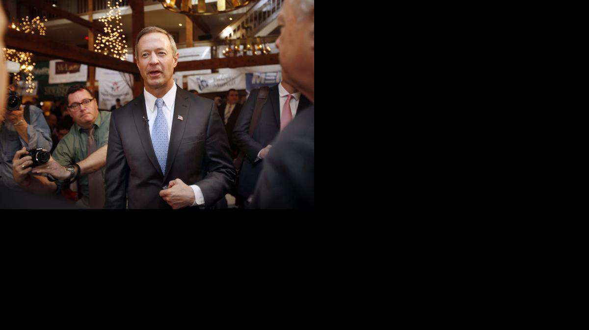 
Former Maryland Gov. Martin O’Malley is one of the potential 2016 presidential candidates The Campaign Legal Center and Democracy 21 say are flouting campaign finance laws by raising oodles of dollars without acknowledging that they’re testing the waters for a presidential bid.




