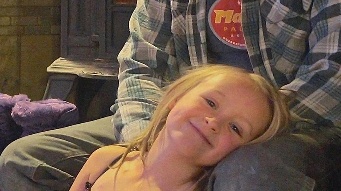 Andy Woods and daughter, Stellablue.