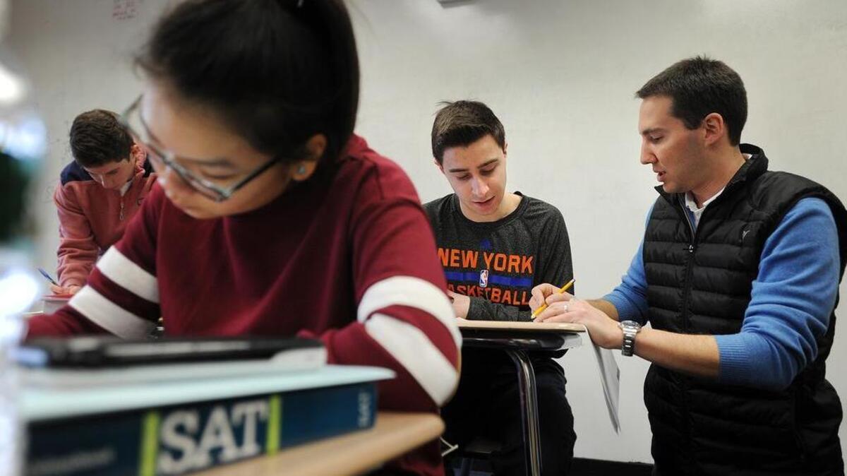 While most others taking the new SAT for the first time will do so on March 5, Connecticut and New Hampshire public high school students start things off three days earlier.