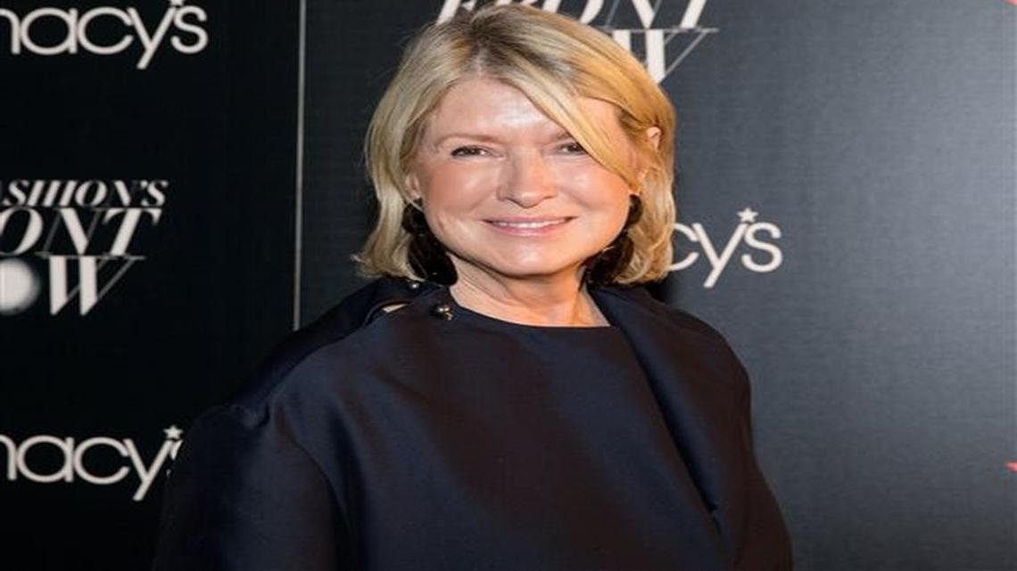 
In this Sept. 17, 2015 file photo, Martha Stewart attends Macy's Presents Fashion's Front Row in New York. 
