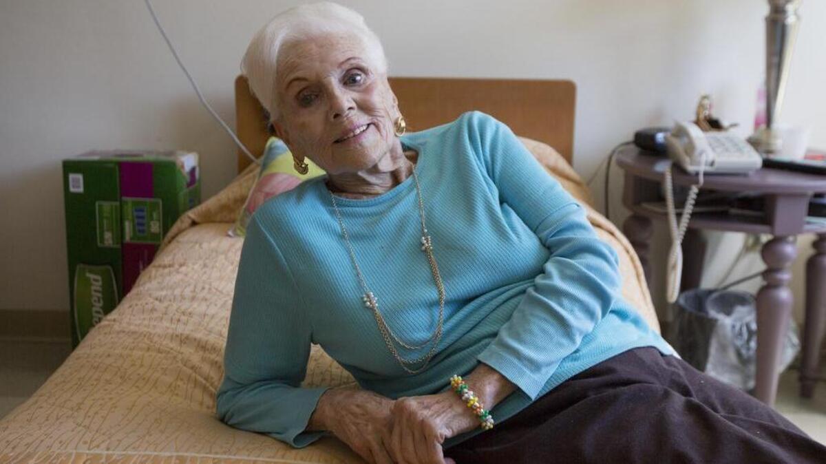 Beverly Herzog in her room at the Hebrew Home at Riverdale in New York, July 1, 2016. Nursing homes across the country are increasingly supportive of residents pursuing intimate relationships; Herzog, now widowed, misses the intimacy of marriage.