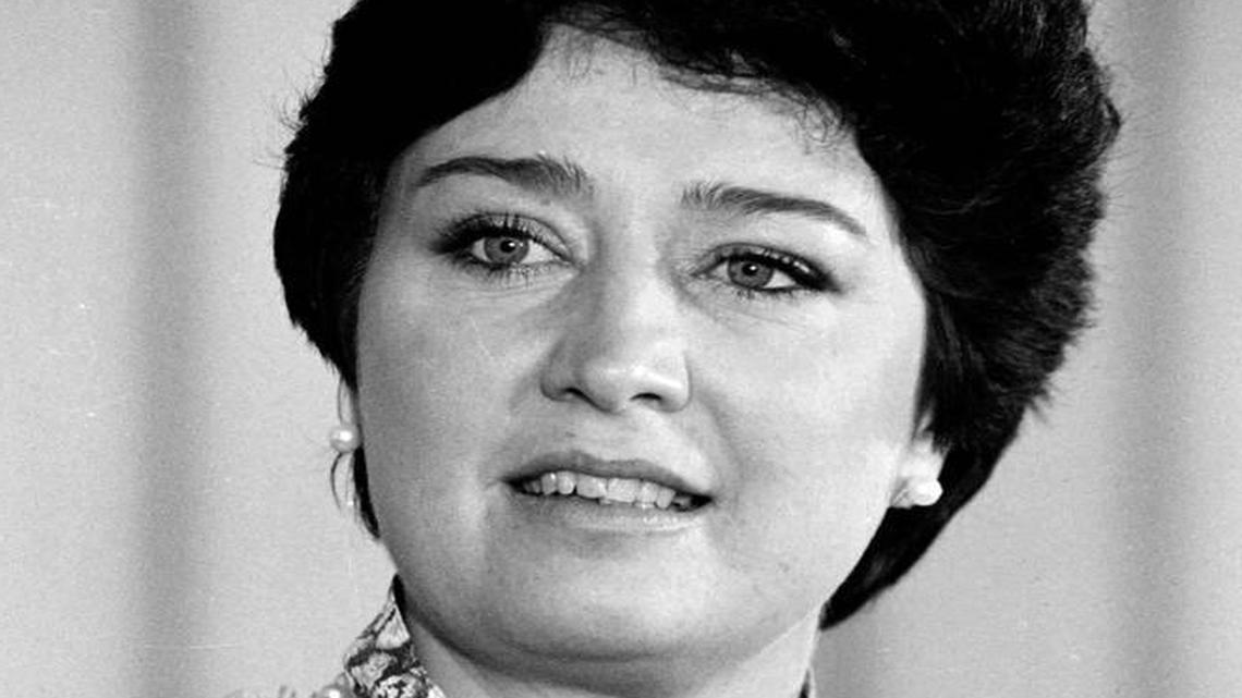 Anne McGill Gorsuch Burford, former administrator of the Environmental Protection Agency, is shown testifying on Capitol Hill on March 3, 1983, six days before resigning in a fight with Congress over toxic waste documents. Burford died of cancer in 2004.