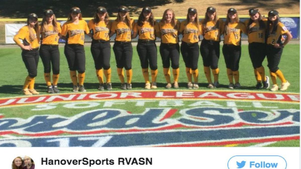 The Atlee junior league softball team from Mechanicsville, Virginia, was disqualified from the nationally televised championship game at the Junior League World Series in Kirkland, Washington, after one team member posted a photo on her Snapchat account.