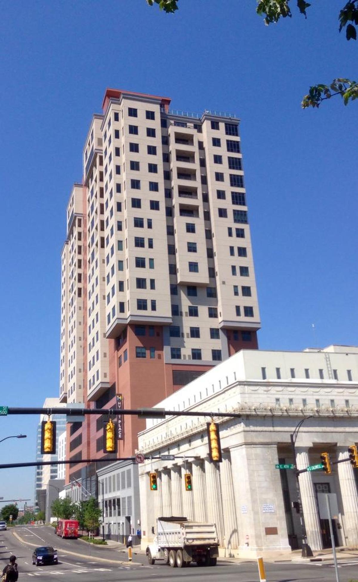 The Skye condos in uptown Charlotte
