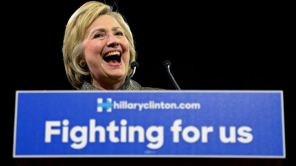 “Mr. Trump accused me of playing the ‘woman card,’ Hillary Clinton said. Well if fighting for women’s health care and paid family leave and equal pay is playing the ‘woman card,’ then deal me in.”