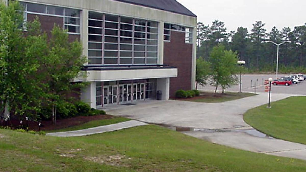 The Robert E. Lee Auditorium at Pinecrest High School in Southern Pines, NC.