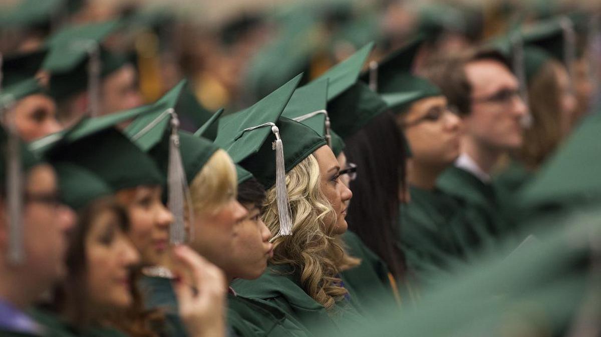College of DuPage commencement ceremony in 2014.