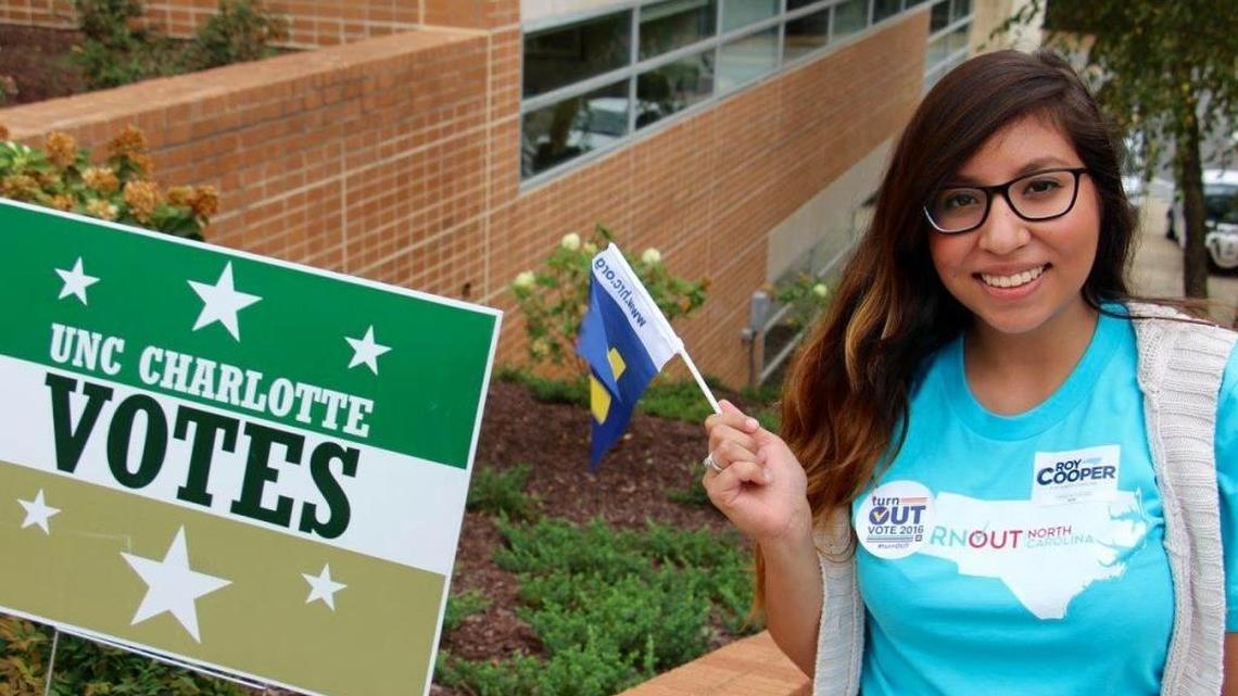 Ana Valdez, a 19-year-old sophomore at UNC-Charlotte, fears that the Trump administration will end protections for immigrant children brought here illegally by their parents.