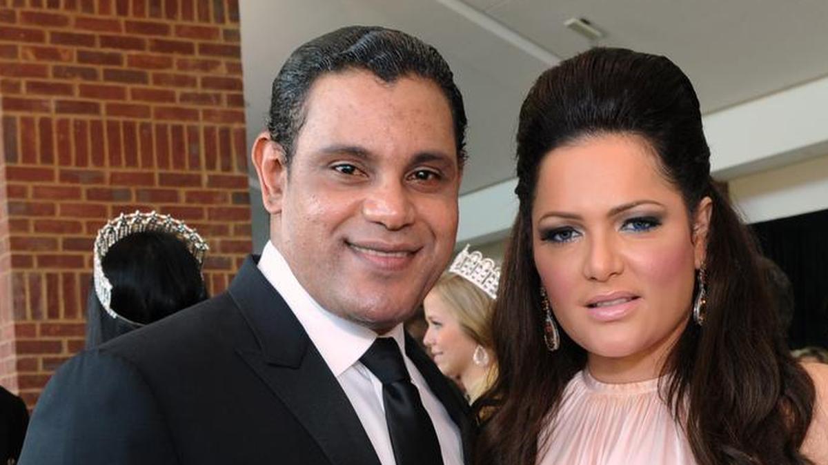 Sammy Sosa and wife Sonia Sosa are seen at the 12th Annual Starkey Hearing Foundation "So The World May Hear" Gala on Saturday, August 4, 2012 in St. Paul, Minnesota.