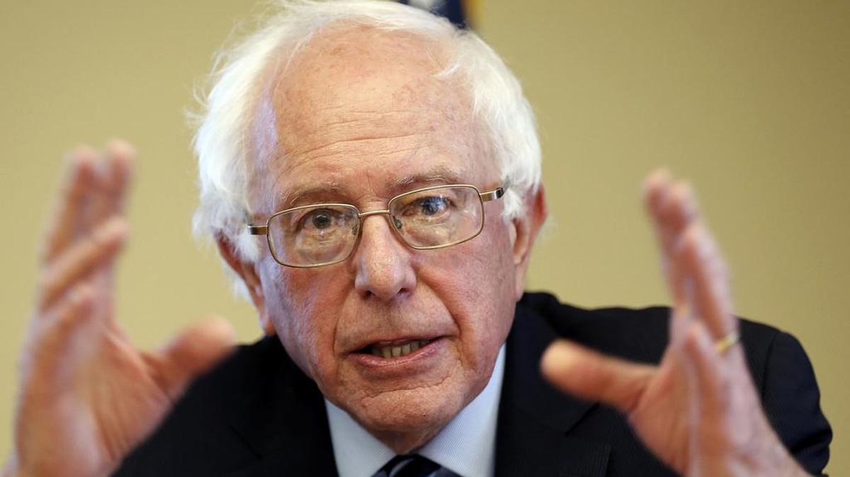 Democratic presidential candidate Sen. Bernie Sanders, I-Vt, speaks during a campaign stop at the William B. Cashin Senior Activity Center, Friday, Oct. 30, 2015, in Manchester, N.H. Sanders’ pace is “rigorous and intense,” but his staff says Sanders will lavish more time on people as voting neared.