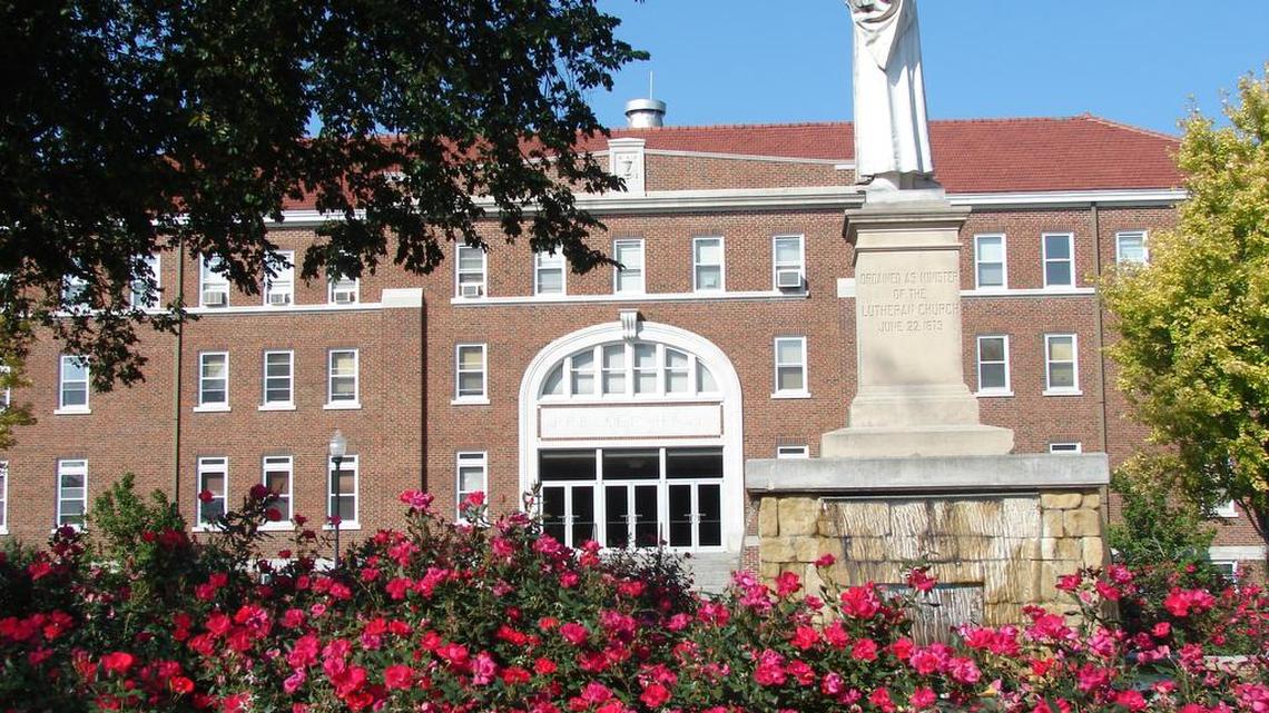 Racist messages were written in chalk on the sidewalks of Bethany College in Lindsborg, Kan. earlier this month.