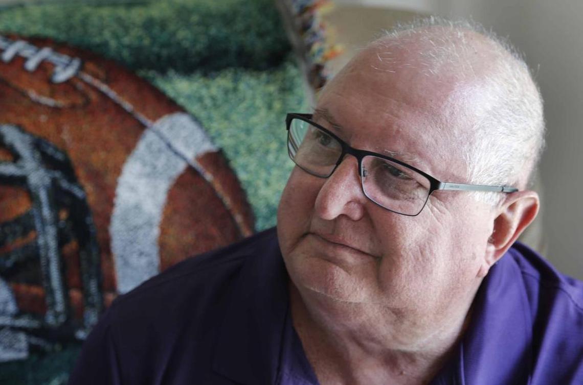 Candy and Dennis Kothmann decided they would pursue an experimental immunotherapy treatment when he was diagnosed with glioblastoma, the deadliest and most common form of primary brain cancer. So far they are pleased with the progress and hopeful for a better outcome than tradition chemo-therapy, Thursday, July 6, 2017.