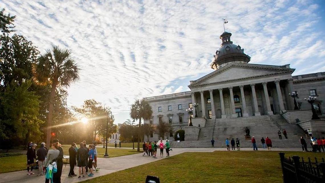 The South Carolina State House in Columbia, S.C.
