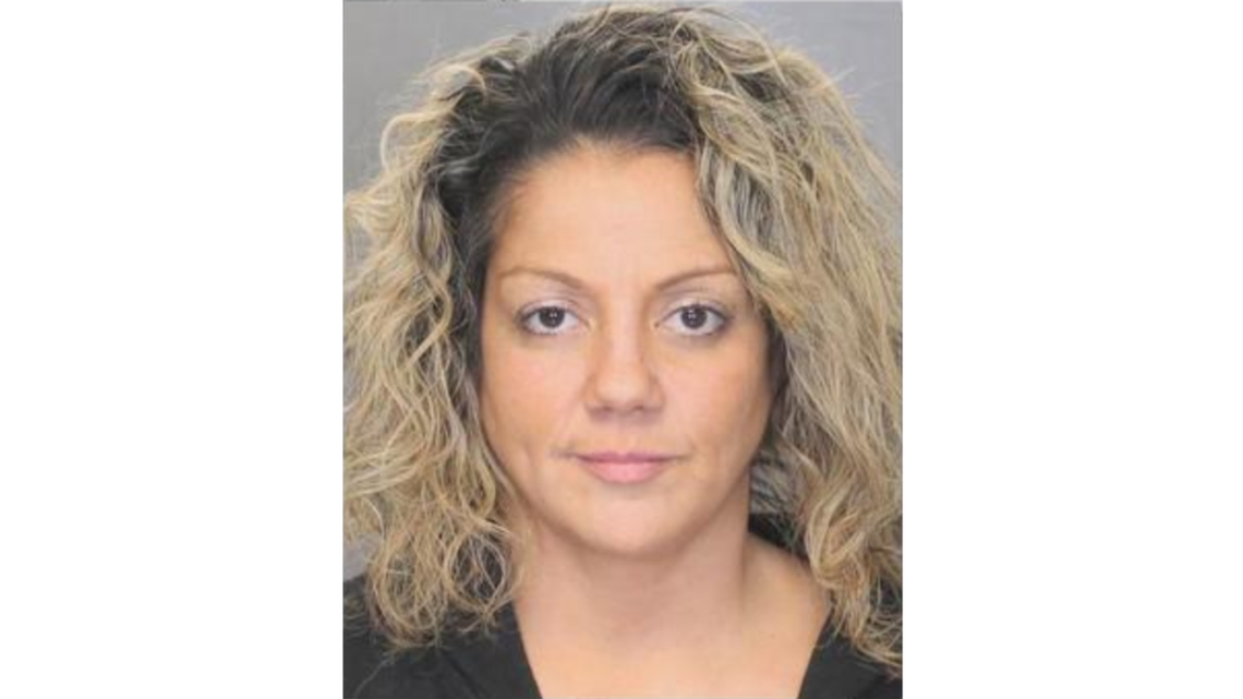 Lizabeth Ildefonso, 44, allegedly drove up to a security booth at the Riverhead Correctional Facility in Riverhead, New York, and ordered an egg sandwich from a cop. Police say she had glassy eyes and white powder in one nostril.
