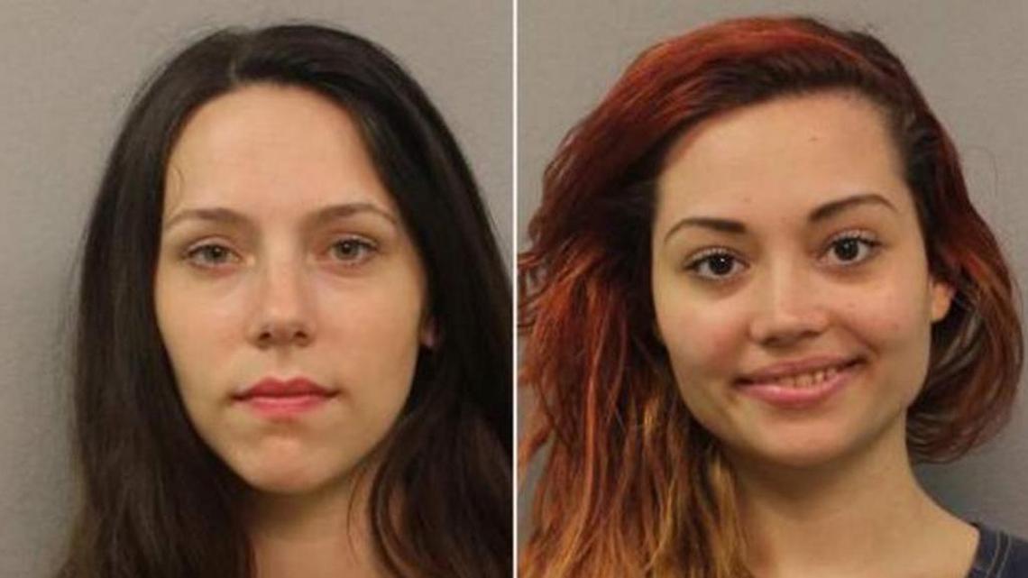 Kelsey McMurtry, left, and Summer Taylor.