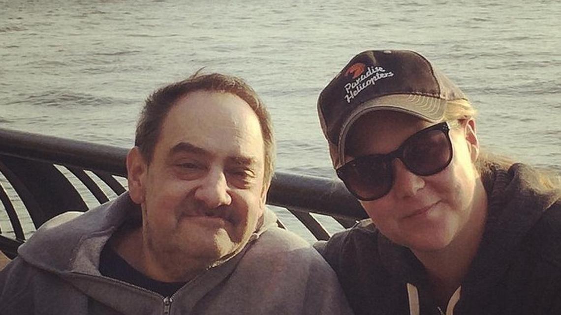 Amy Schumer, right, and her father, Gordon Schumer.