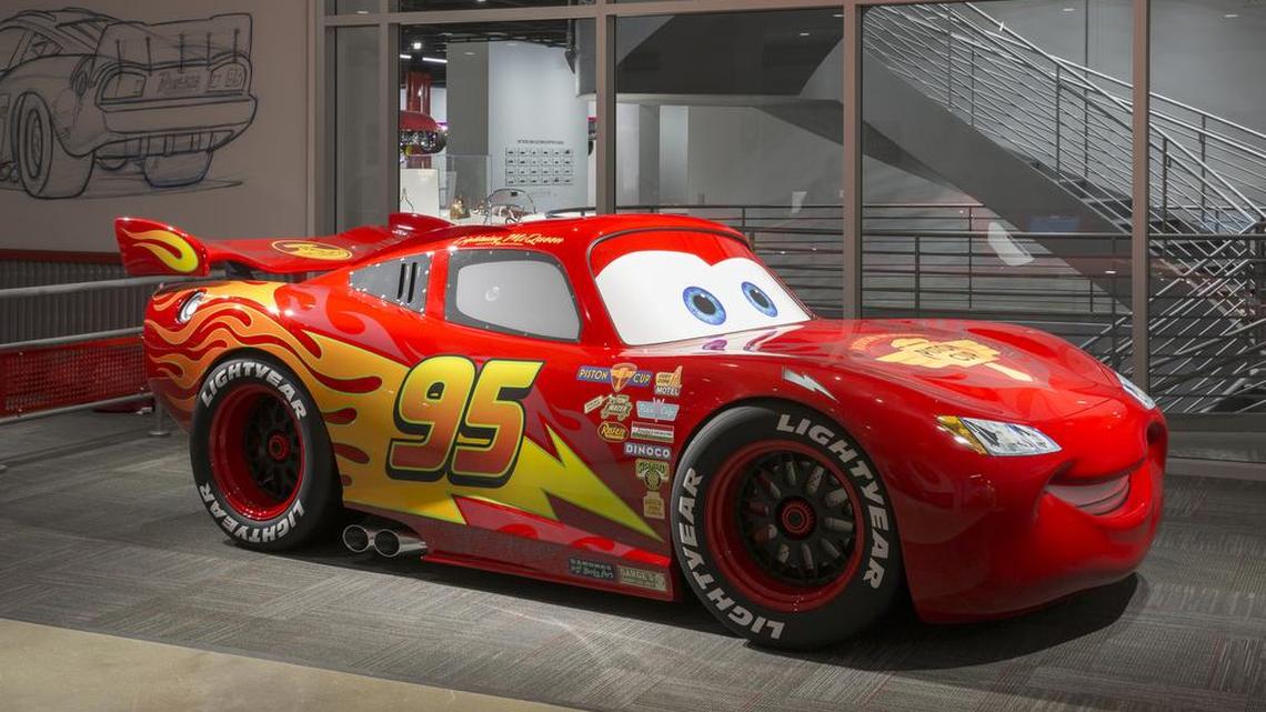 Pixar is unlocking exactly how Lightning McQueen runs in a new museum exhibit. The animation studio is showing off what’s underneath the “Cars” character’s metal body at the newly overhauled Petersen Automotive Museum.