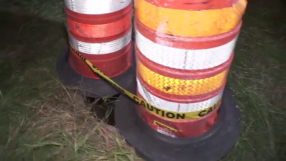 A Houston, Texas man was rescued Monday from a manhole he’d been trapped in for days, after construction workers heard him screaming for help at 3 a.m.