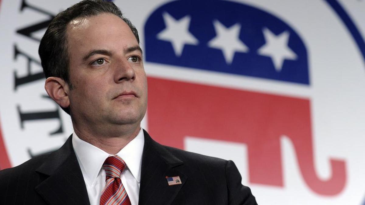 Republican National Committee Chairman Reince Priebus is seen at the Republican National Committee winter meeting in Washington, Friday, Jan. 24, 2014.