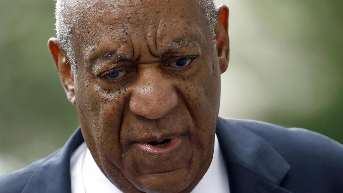 Bill Cosby arrives for jury deliberations in his sexual assault trial at the Montgomery County Courthouse in Norristown, Pa., Wednesday, June 14, 2017.