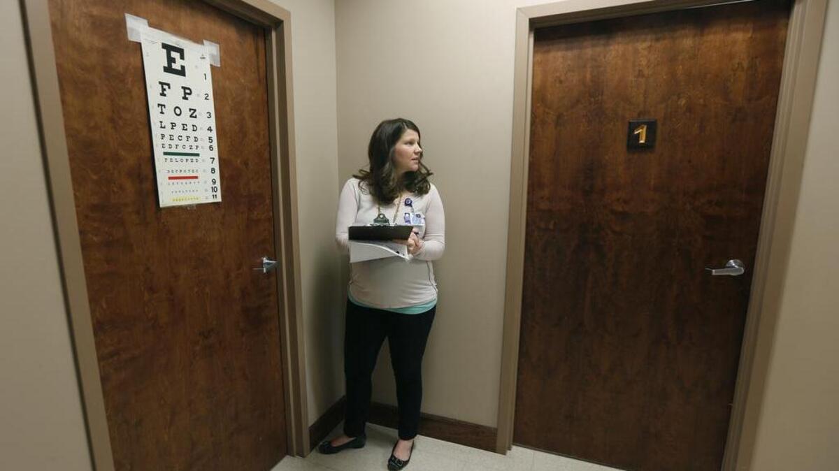 Eye doctors say an online eye exam isn’t the same as an in-person visit.