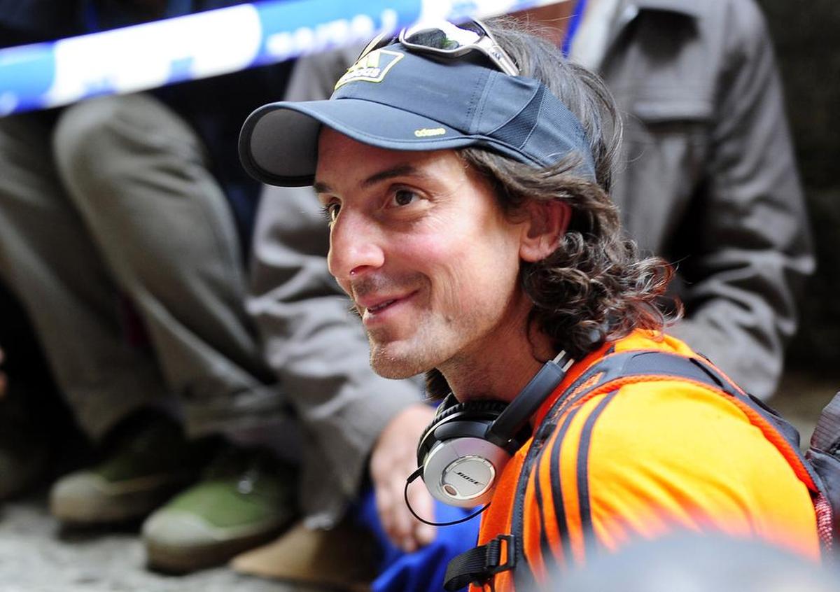Dean Potter, seen here in 2012, died in 2015 while attempting a wingsuit flight in Yosemite National Park. Potter was 46.